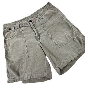 Howler Bros‎ Clarksville Walk Short Men 35 7" Khaki Reinforced Pockets Corduroy